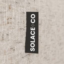 Solace+Co Luciana Upholstered Platform Bed Cream Chenille - Size: Double - thumbnail 6