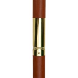 Berkfield Home Outdoor Parasol with Wooden Pole 200x300 cm Anthracite in Black - thumbnail 4