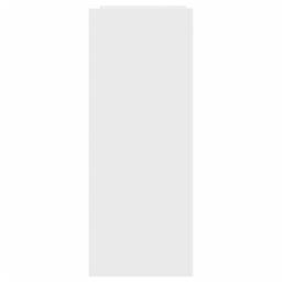 Berkfield Home Console Table White 100x35x90 cm Engineered Wood - Size: 100 x 35 x 90 cm - thumbnail 5