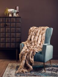 Orsina Green Velvet Chair with Gold Finish Legs, Vertical Channel Tufted Comfort Seat, Winged-Back Velvet Armchair - thumbnail 3