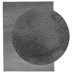 Berkfield Home Rug OVIEDO Short Pile Anthracite 240x340 cm in Black - Size: Medium - thumbnail 3