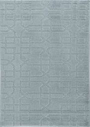 Desire Rugs Ivy Anti-Slip Cubed Trellis Design Doormat - Machine Washable for Easy Care in Silver - Size: 120 cm x 160 cm - thumbnail 2