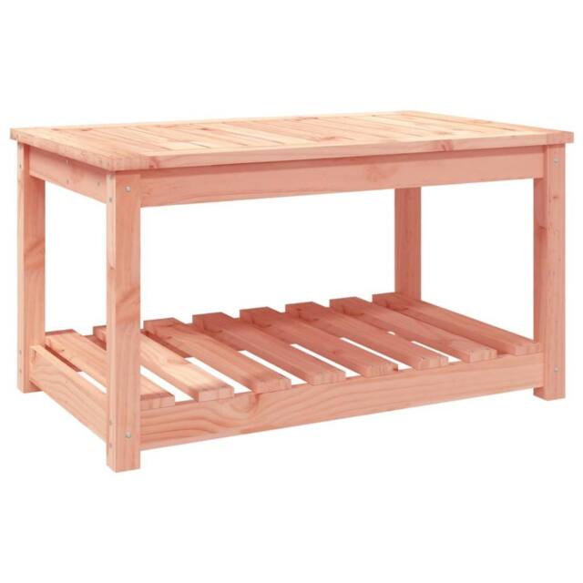 Berkfield Home Garden Table 82.5x50.5x45 cm Solid Wood Douglas in Light Tan - image 1