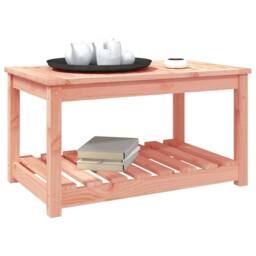 Berkfield Home Garden Table 82.5x50.5x45 cm Solid Wood Douglas in Light Tan - thumbnail 4
