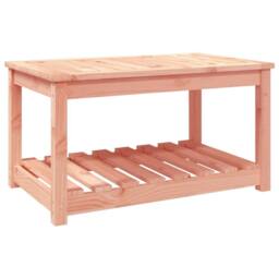 Berkfield Home Garden Table 82.5x50.5x45 cm Solid Wood Douglas in Light Tan - thumbnail 1