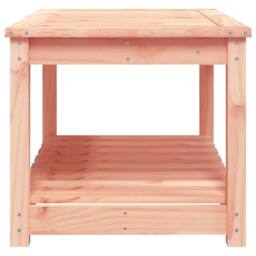 Berkfield Home Garden Table 82.5x50.5x45 cm Solid Wood Douglas in Light Tan - thumbnail 6