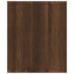Berkfield Home Book Cabinet/TV Cabinet Brown Oak 143x30x36cm Engineered Wood - Size: 143 x 30 x 36 cm - thumbnail 7