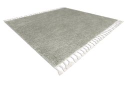 RugsX Berber Rug in Green - Size: 160 cm x 160 cm - thumbnail 4