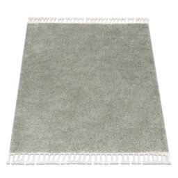 RugsX Berber Rug in Green - Size: 160 cm x 160 cm - thumbnail 1