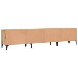 Berkfield Home TV Cabinet Artisian Oak 180x31.5x40 cm Engineered Wood in Brown - thumbnail 7