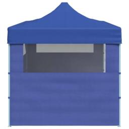Berkfield Home Blue Foldable Pop-up Party Tent 3 x 6 m - thumbnail 6