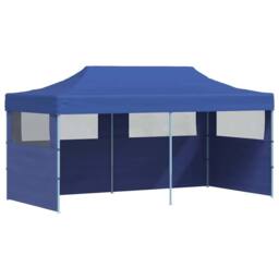 Berkfield Home Blue Foldable Pop-up Party Tent 3 x 6 m - thumbnail 7