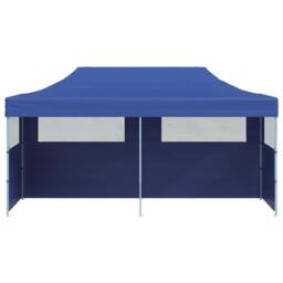 Berkfield Home Blue Foldable Pop-up Party Tent 3 x 6 m - thumbnail 5