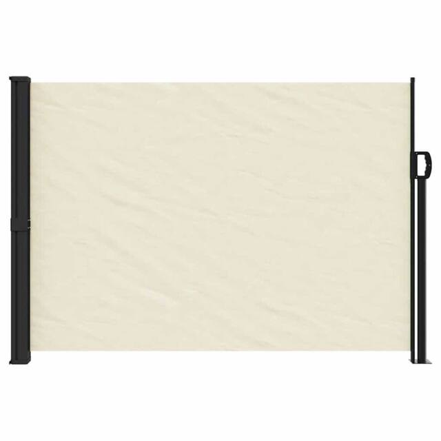 Berkfield Home Retractable Side Awning Cream 140x500 cm - image 1
