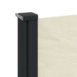 Berkfield Home Retractable Side Awning Cream 140x500 cm - thumbnail 7