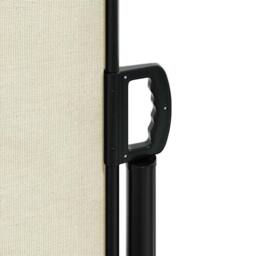 Berkfield Home Retractable Side Awning Cream 140x500 cm - thumbnail 8