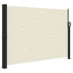 Berkfield Home Retractable Side Awning Cream 140x500 cm - thumbnail 3