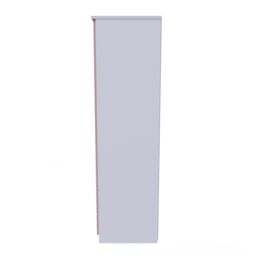 Ready Assembled 2 U Holborn 2 Door 2 Drawer Wardrobe (Ready Assembled) in Dusty Pink - thumbnail 2