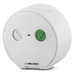 Braun Classic Analogue Alarm Clock in White - thumbnail 4