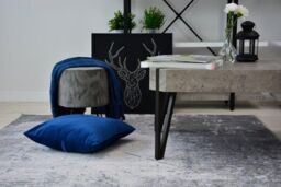 RugsX Yazz Rug in Blue - Size: 133 cm x 190 cm - thumbnail 2