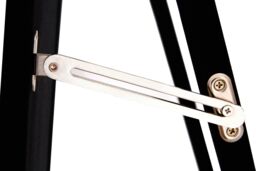 Orsina Milania Floorstanding Black Velvet Mirror in Clear - thumbnail 5