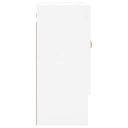 Berkfield Home Wall Cabinet White 60x31x70 cm Engineered Wood - Size: 60 x 31 x 70 cm - thumbnail 7