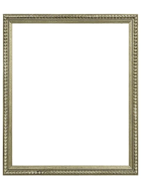 Frames & Mirrors 4U Crown Bobbin Wooden Picture Frame 14x11 Inch in Silver - image 1
