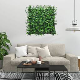 Ark Mat Boxwood Artificial Plant Wall Panel 50x50cm - Indoor & Outdoor in Green - Size: 50x50 cm - thumbnail 8