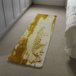 Benjamin Tate Design Golden Tiger Search Runner Rug in Natural - Size: 67 cm x 230 cm - thumbnail 4