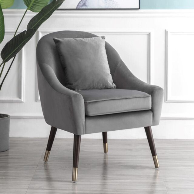 Artemis Home Octavia Accent Chair in Grey - image 1