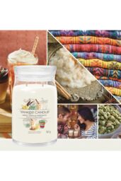 Yankee Candle Signature medium jar sweet vanilla horchata - thumbnail 3