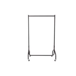 Oypla All Metal Super Heavy Garment Clothes Rail - 3ft in Black - thumbnail 3