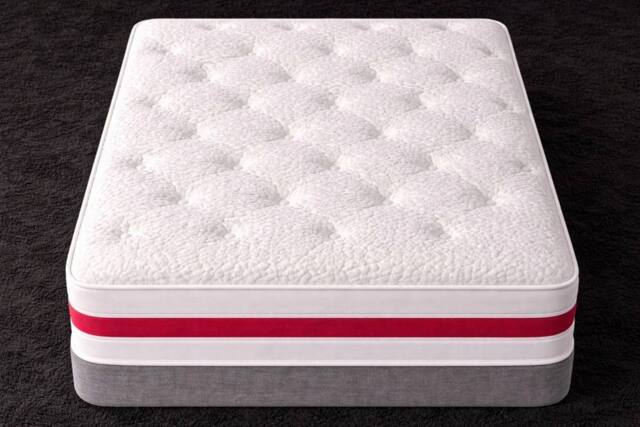 Nexus Mattresses Ltd Firm Bronze 1500 Pocket Spring Mattress in White - Size: King - image 1