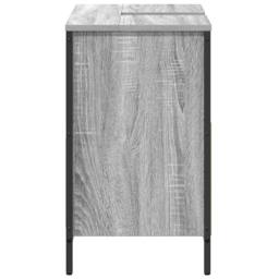 Berkfield Home Decorative Bathroom Basin Cabinet with Drawers Grey Sonoma 60x34 - thumbnail 7