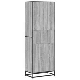 Berkfield Home Bookcase Grey Sonoma 60x35x170.5 cm Engineered Wood - thumbnail 6