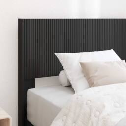 Berkfield Home Bed Frame with Storage & Headboard Black 90 x 200 cm - thumbnail 3
