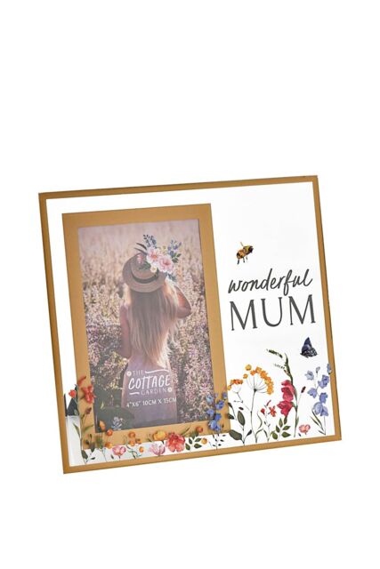 "The Cottage Garden Women's Mother's Day Glass Frame 4 x 6 ""Mum""" - image 1