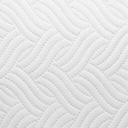 Voltico Pinsonic Quilted Duvet Cover Set Lime & White - Single, Double & King - thumbnail 4