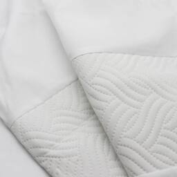 Voltico Pinsonic Quilted Duvet Cover Set Lime & White - Single, Double & King - thumbnail 7