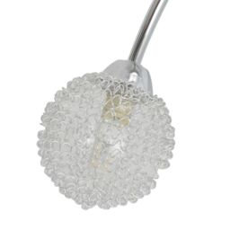 Berkfield Home Ceiling Lamp with 6 LED Bulbs G9 240 W in White - thumbnail 6