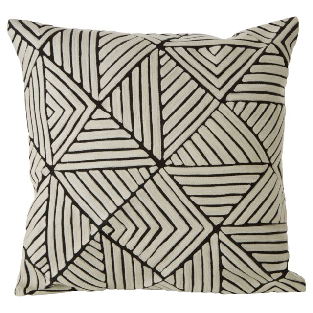 Orsina Bosie Ozella Diamond Design Cushion in Black - image 1