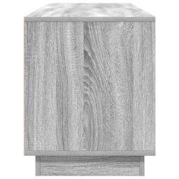 Berkfield Home TV Cabinet with LED Lights Grey Sonoma 160.5x41x50 cm - thumbnail 8
