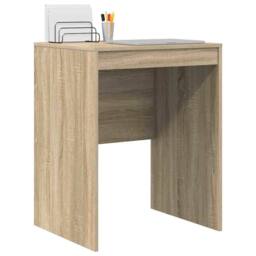 Berkfield Home Modern Computer Desk Sonoma oak Particle board 60 x 50 x 76 cm in Light Tan