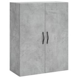 Berkfield Home Wall Mounted Cabinet Concrete Grey 69.5x34x90 cm Engineered Wood - thumbnail 1
