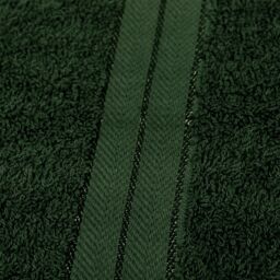 OHS Luxury Hand Towel 100% Cotton Bathroom in Dark Green - thumbnail 4
