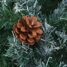 Berkfield Home Artificial Christmas Tree with Pinecones 180 cm in Green - thumbnail 5
