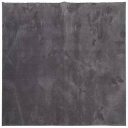 Berkfield Home Rug Short Pile Soft & Washable Anthracite 160x160 cm in Dark Grey - Size: 100 cm diameter - thumbnail 3