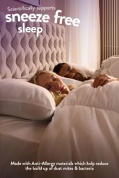 Slumberdown Anti Allergy 13.5 Tog Winter Duvet in White - Size: Super King - thumbnail 2