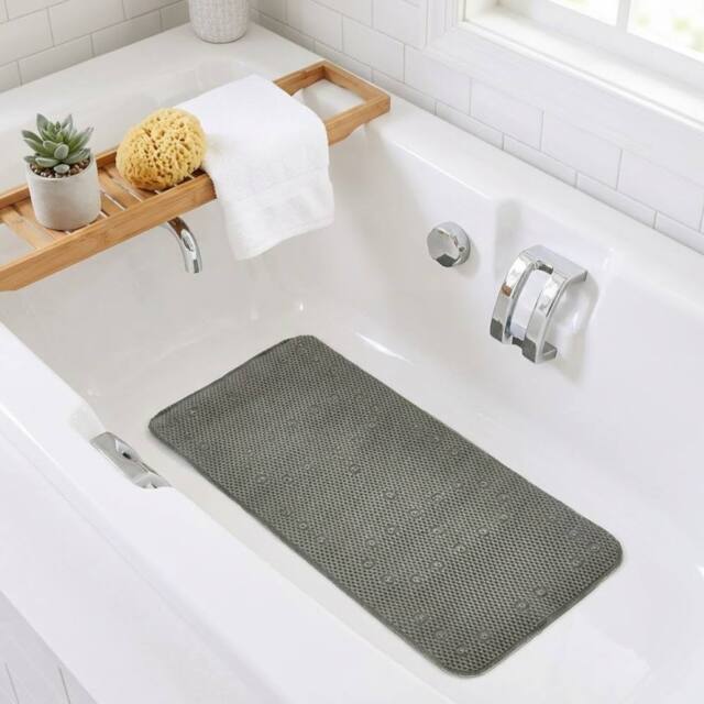 Garden Greatness Ultra Comfort Non-Slip Super Sponge Bath Mat in Grey - image 1