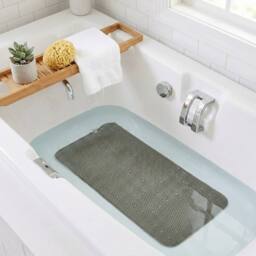 Garden Greatness Ultra Comfort Non-Slip Super Sponge Bath Mat in Grey - thumbnail 2